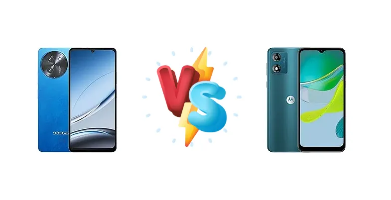 Doogee Note 59 vs Motorola Moto E13