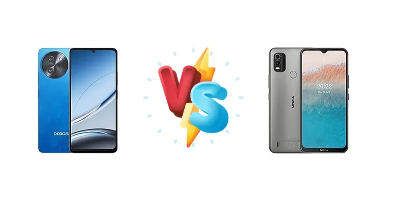 Doogee Note 59 vs Nokia C21 Plus
