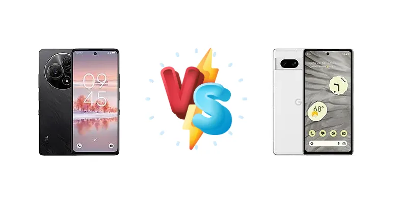 TCL 60 NxtPaper 4G vs Google Pixel 7a: Budget Champion or Compact Camera King?