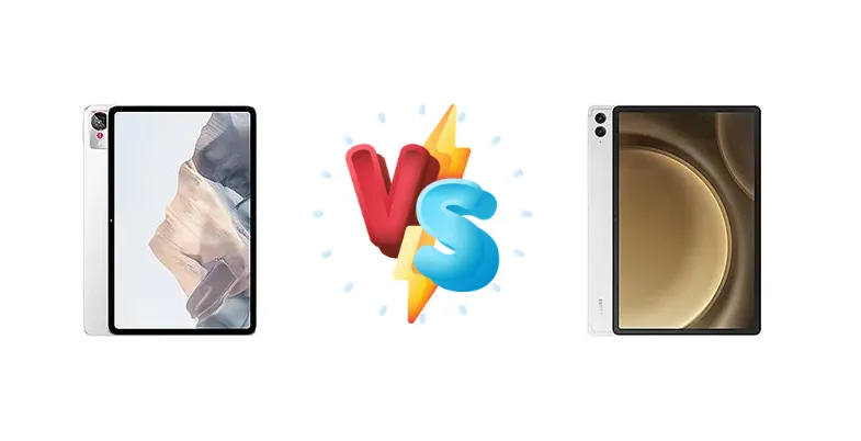 ZTE nubia Pad Pro vs Samsung Galaxy Tab S9 FE+