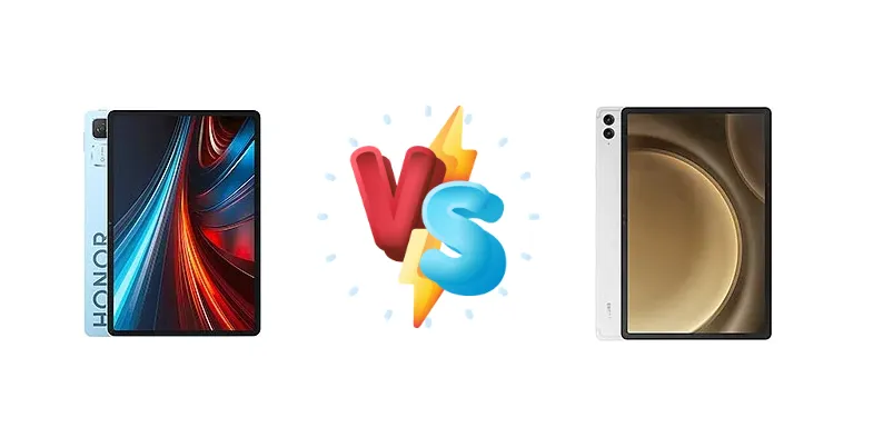 Honor Pad GT vs Samsung Galaxy Tab S9 FE+: Gaming Tablet Showdown