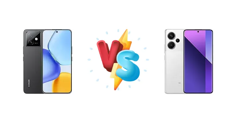 Honor X60 GT vs Xiaomi Redmi Note 13 Pro+