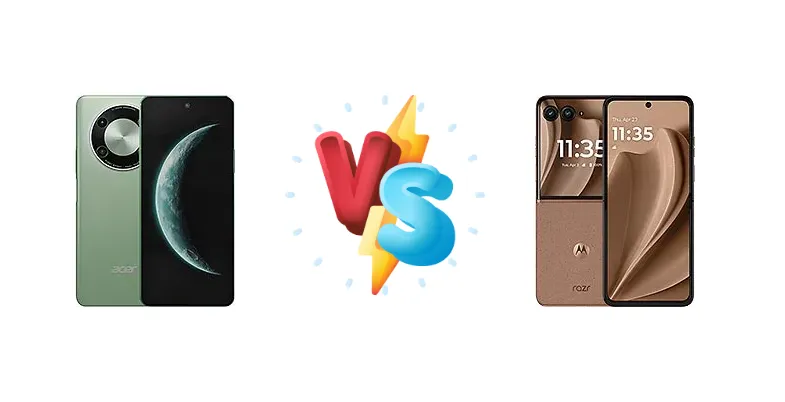 Acer Super ZX vs Motorola Razr+ 2025
