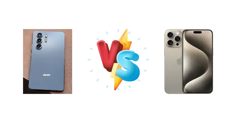 Acer Super ZX Pro vs Apple iPhone 15 Pro Max