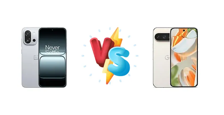 OnePlus 13T vs Google Pixel 9 Pro