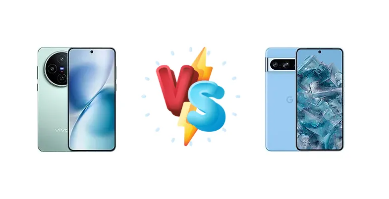 Dimensity 9400+ vs Tensor G3: vivo X200s and Google Pixel 8 Pro Compared