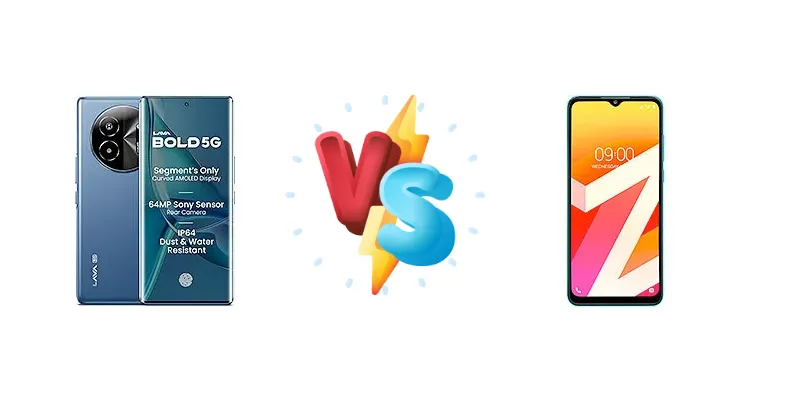 Lava Bold vs Lava Z6