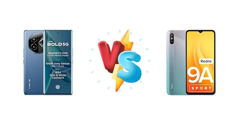 Lava Bold vs Xiaomi Redmi 9A Sport