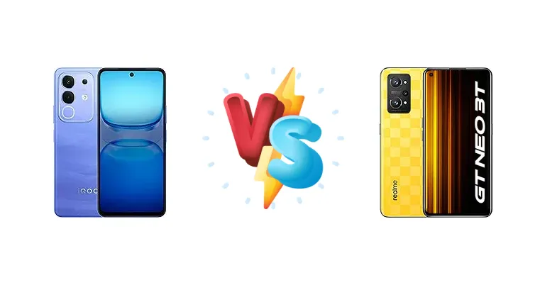 vivo iQOO Z10x vs Realme GT Neo 3T