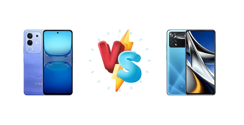 vivo iQOO Z10x vs Xiaomi Poco X4 Pro 5G