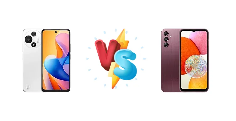 TCL 60R vs Samsung Galaxy A14