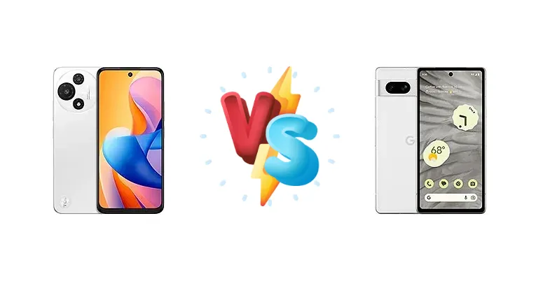 TCL 60R vs Google Pixel 7a