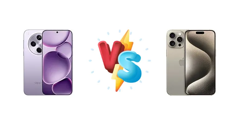 Oppo Find X8s+ vs Apple iPhone 15 Pro Max