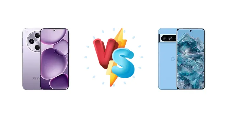 Oppo Find X8s+ vs Google Pixel 8 Pro