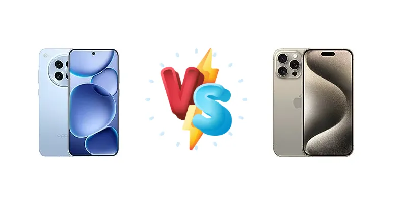 Oppo Find X8s vs Apple iPhone 15 Pro Max