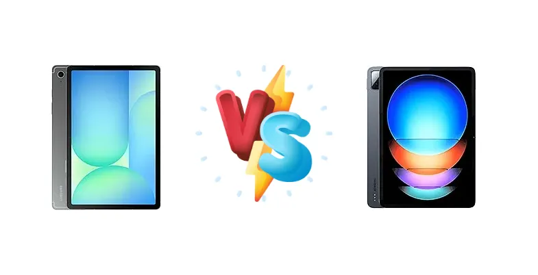 Samsung Galaxy Tab S10 FE vs Xiaomi Pad 6S Pro 12.4