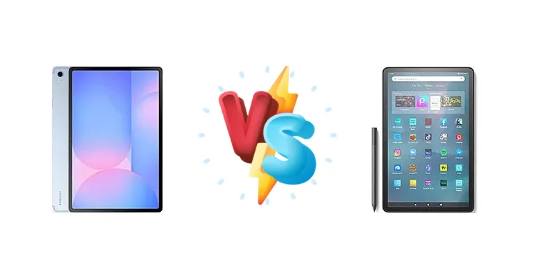 Samsung Galaxy Tab S10 FE+ vs Amazon Fire Max 11