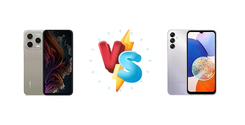 Lava Shark 4G vs Samsung Galaxy A14 5G