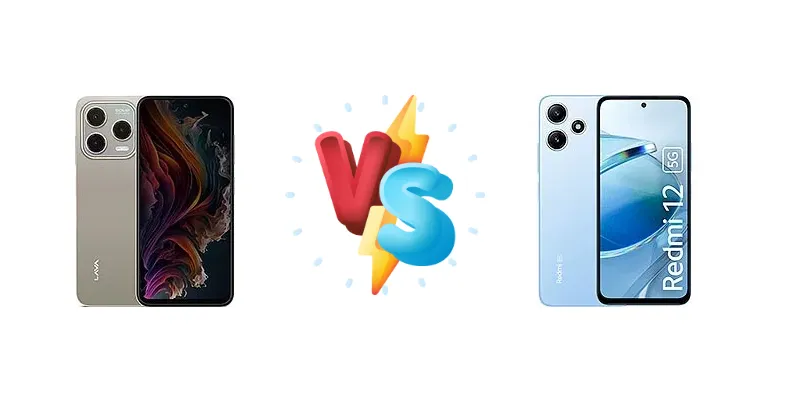 Lava Shark 4G vs Xiaomi Redmi 12 5G