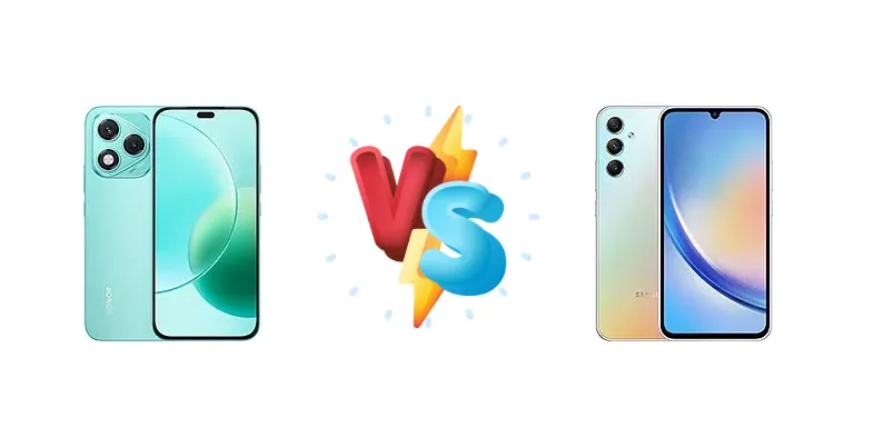 Honor 400 Lite vs Samsung Galaxy A34