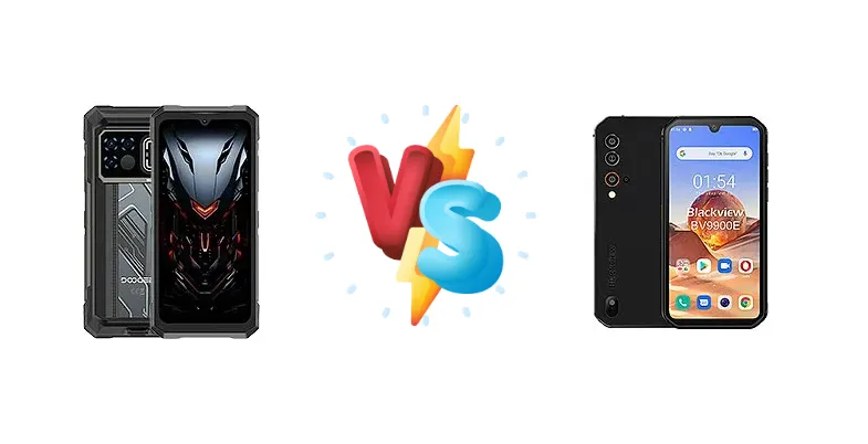 Doogee Fire 6 Max vs Blackview BV9900E
