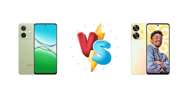 Oppo A5 Energy vs Realme C55