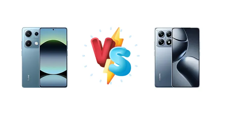 Xiaomi Redmi Note 14S vs Xiaomi 14T Pro