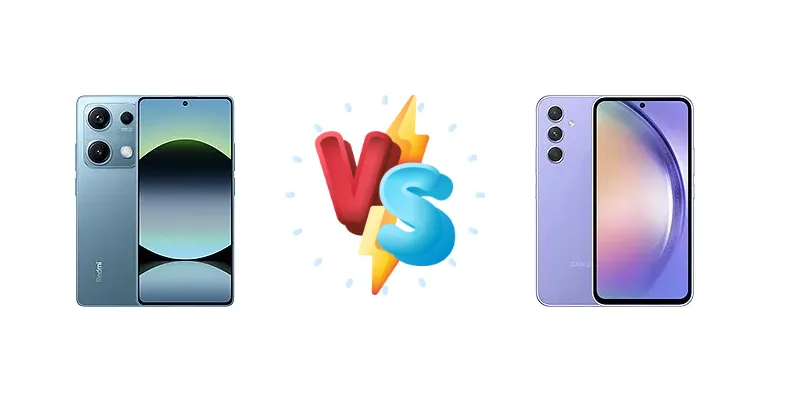 Xiaomi Redmi Note 14S vs Samsung Galaxy A54