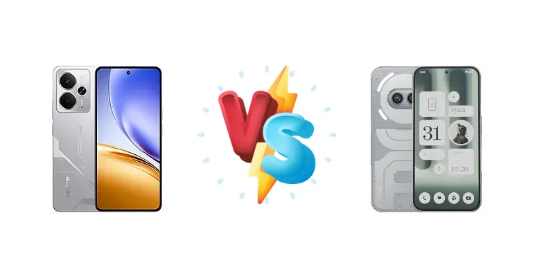 Realme 14 vs Nothing Phone (2a) Plus