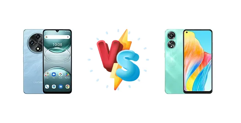 Umidigi G100 vs Oppo A78 4G