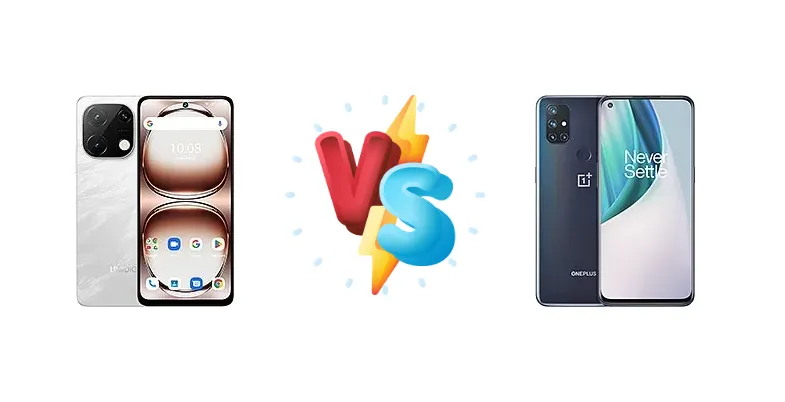Umidigi Note 100A vs OnePlus Nord N10 5G