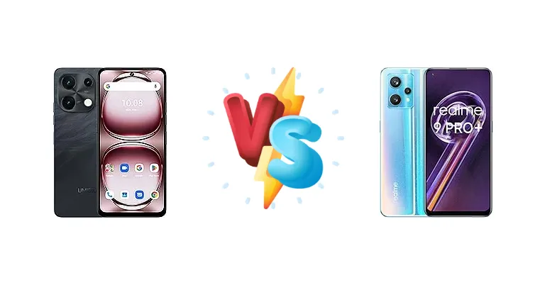 Umidigi Note 100 vs Realme 9 Pro+: Budget Champion or Fast-Charging Flagship?