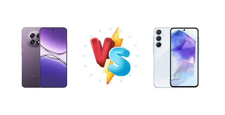 Oppo F29 vs Samsung Galaxy A55