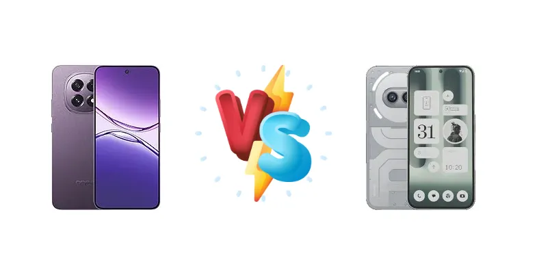 Oppo F29 vs Nothing Phone (2a) Plus