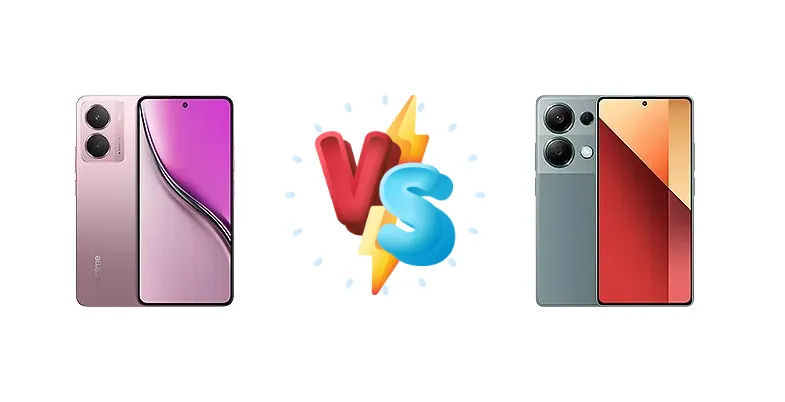 Realme P3 vs Xiaomi Redmi Note 13 Pro 4G
