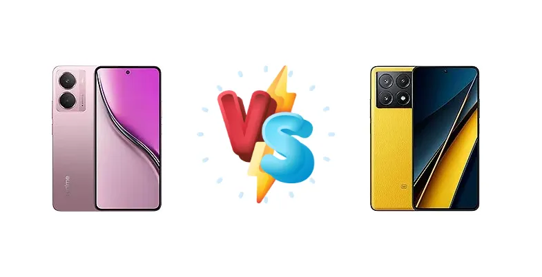 Realme P3 vs Xiaomi Poco X6 Pro