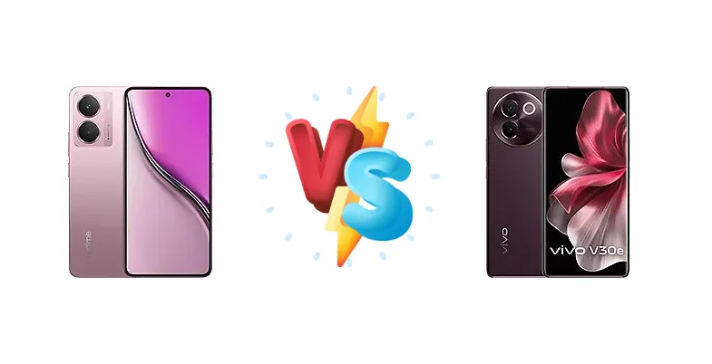 Realme P3 vs vivo V30e