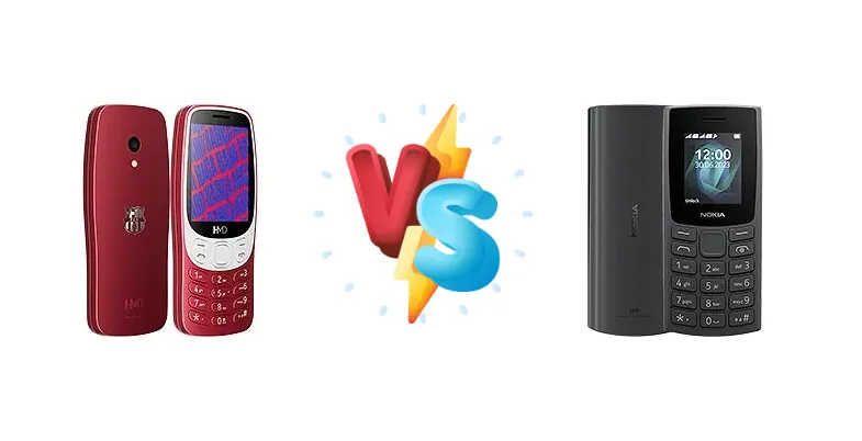 HMD 3210 vs Nokia 105 4G 2nd Edition