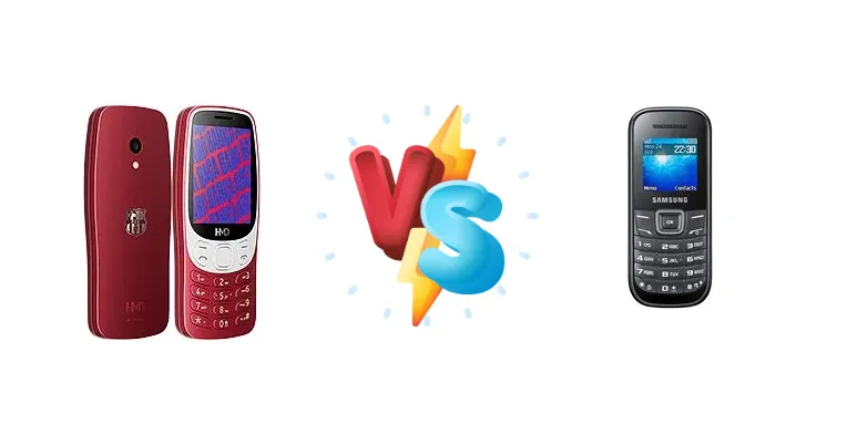 HMD 3210 vs Samsung E1200 Pusha