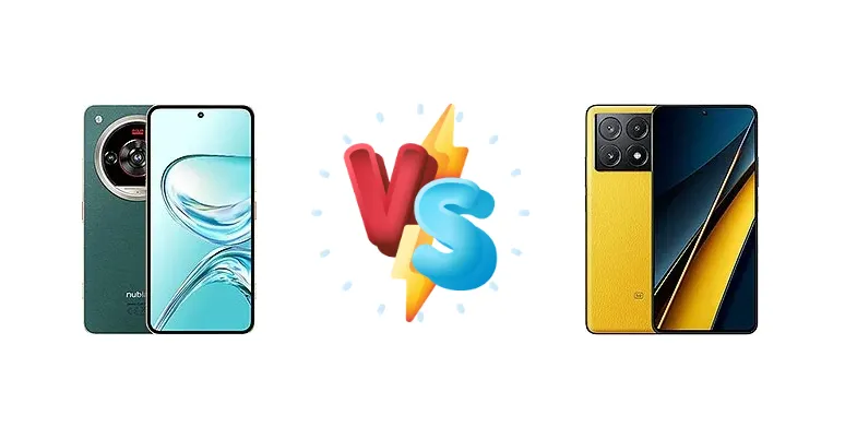 ZTE nubia Focus 2 Ultra vs Xiaomi Poco X6 Pro