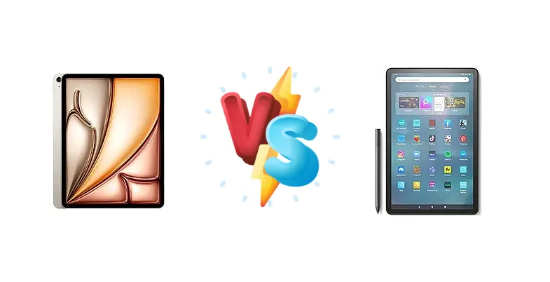 Apple iPad Air 13 (2025) vs Amazon Fire Max 11
