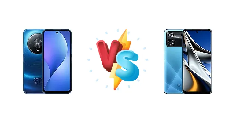 Meizu Mblu 22 Pro vs Xiaomi Poco X4 Pro 5G