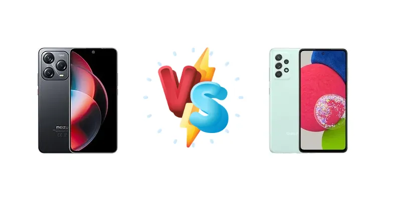 Meizu Note 22 4G vs Samsung Galaxy A52s 5G