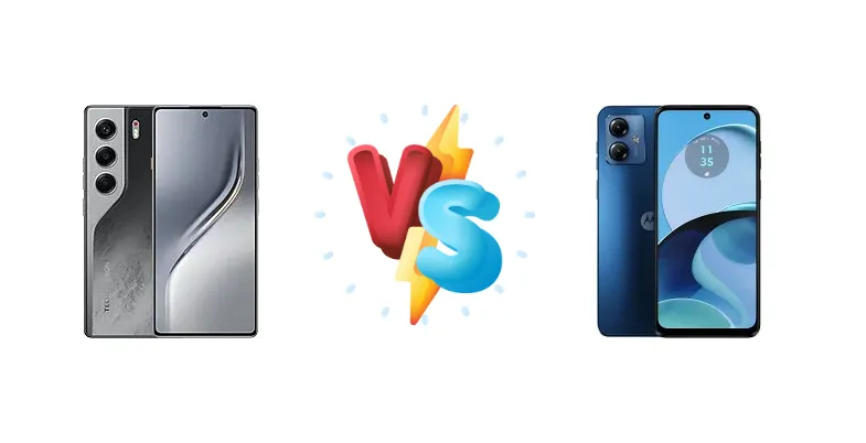 Tecno Camon 40 vs Motorola Moto G14