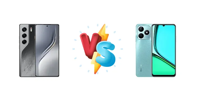 Tecno Camon 40 vs Realme C51s