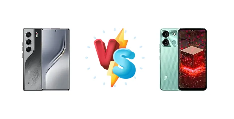 Tecno Camon 40 vs itel A60s