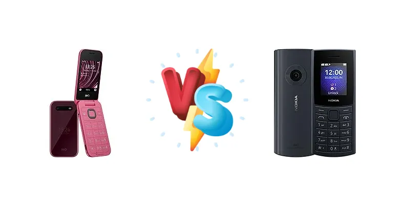 HMD 2660 Flip vs Nokia 110 4G 2nd Edition