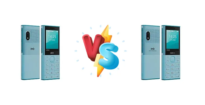 HMD 150 Music vs Nokia 150 Music