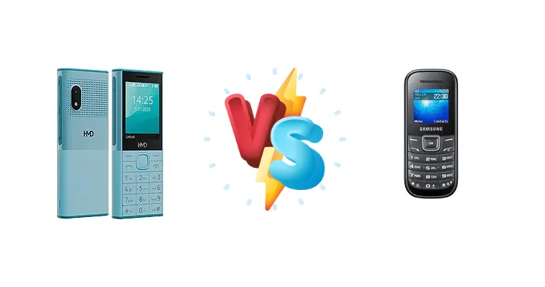 HMD 150 Music vs Samsung E1200 Pusha