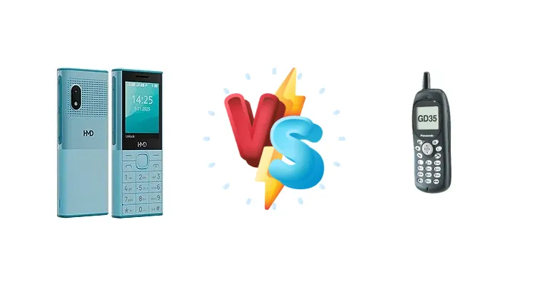 HMD 150 Music vs Panasonic GD35